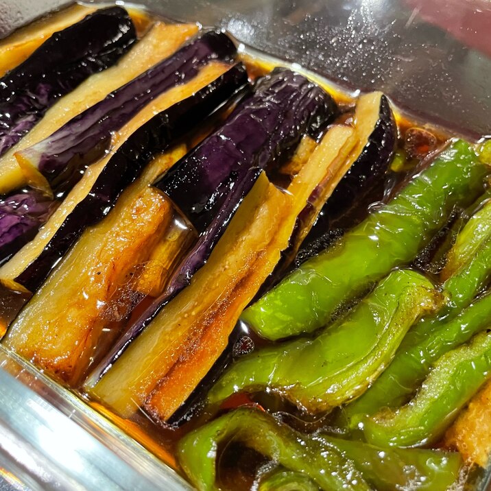 コスパ最強 夏野菜の揚げ浸し